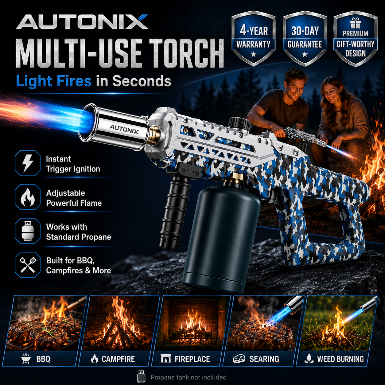 Autonix Adjustable Propane Torch